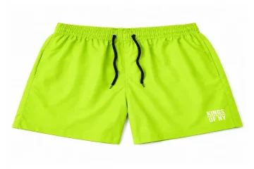 Neon Green Shorts Mens