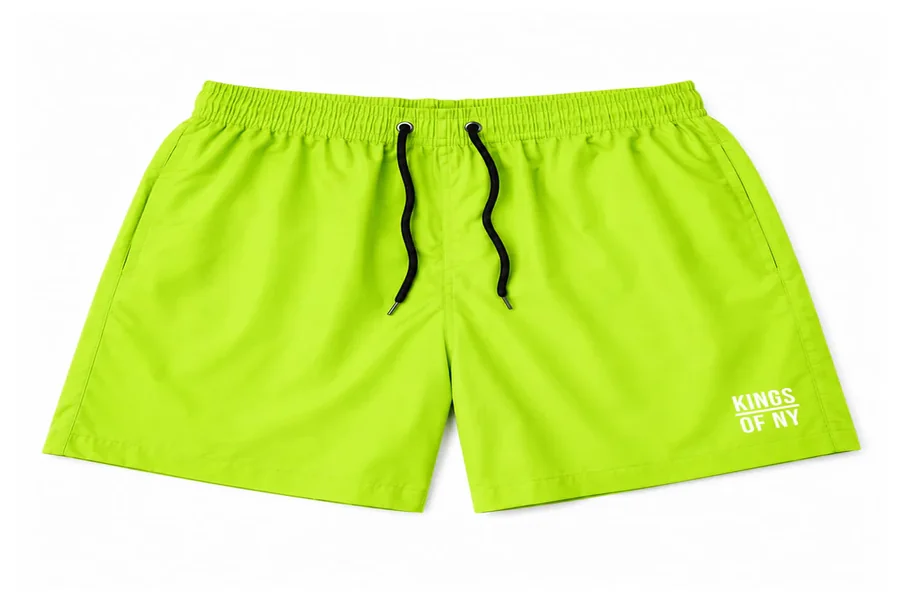Neon Green Shorts Mens